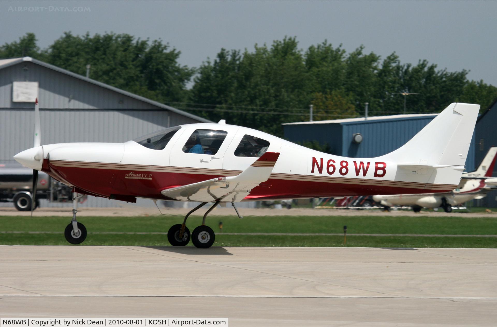 N68WB, 2003 Lancair IV-P C/N LIV-341, KOSH