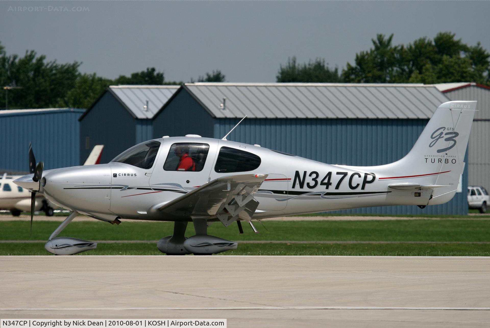 N347CP, 2008 Cirrus SR22 G3 GTS Turbo C/N 3044, KOSH