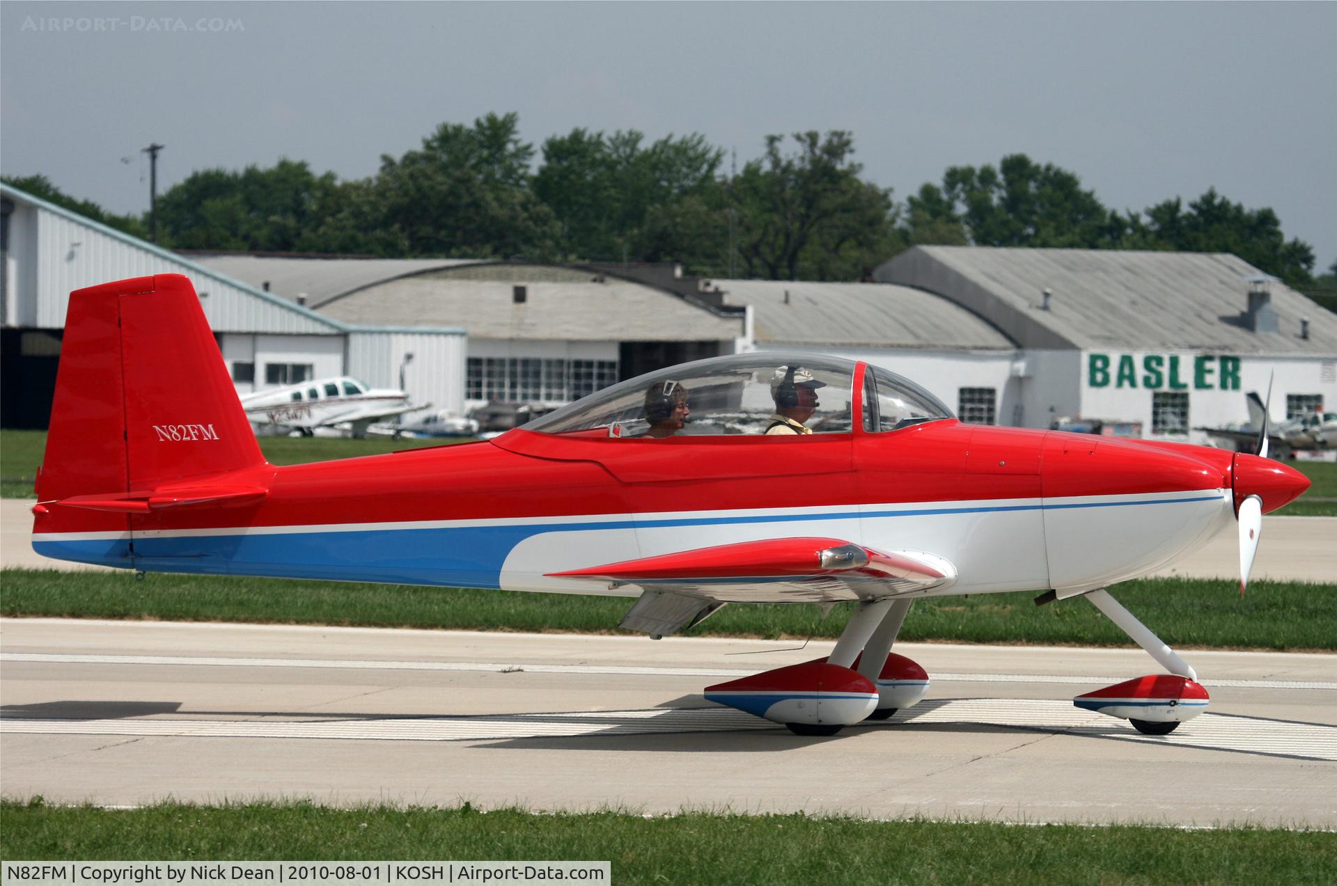 N82FM, 1999 Vans RV-8A C/N 80834, KOSH