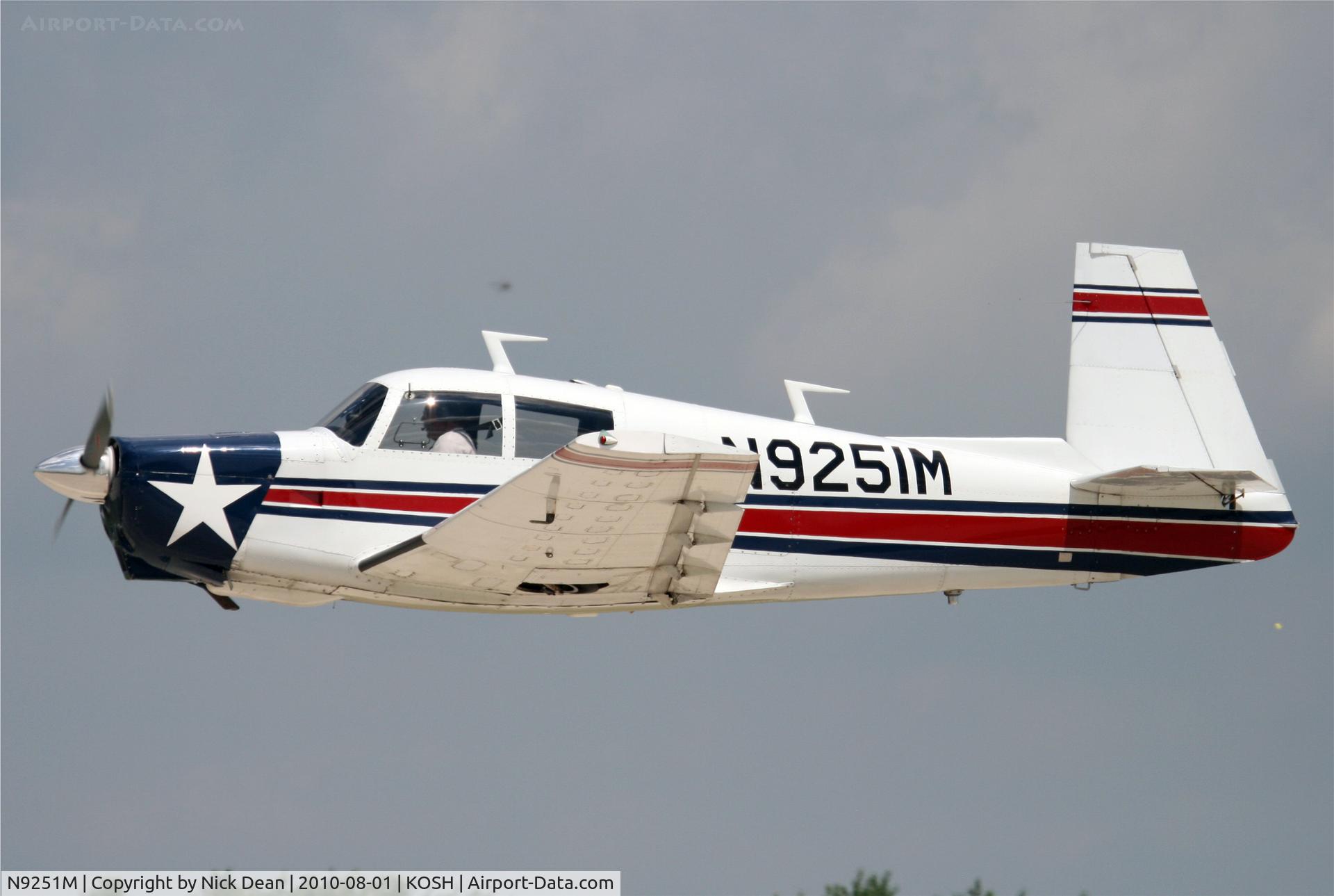 N9251M, 1966 Mooney M20C Ranger C/N 3451, KOSH