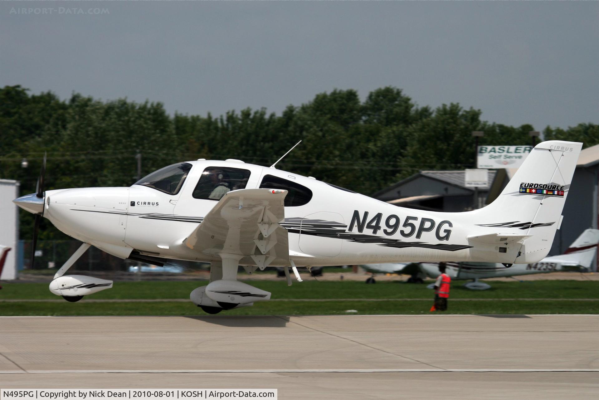 N495PG, 2008 Cirrus SR20 C/N 1954, KOSH