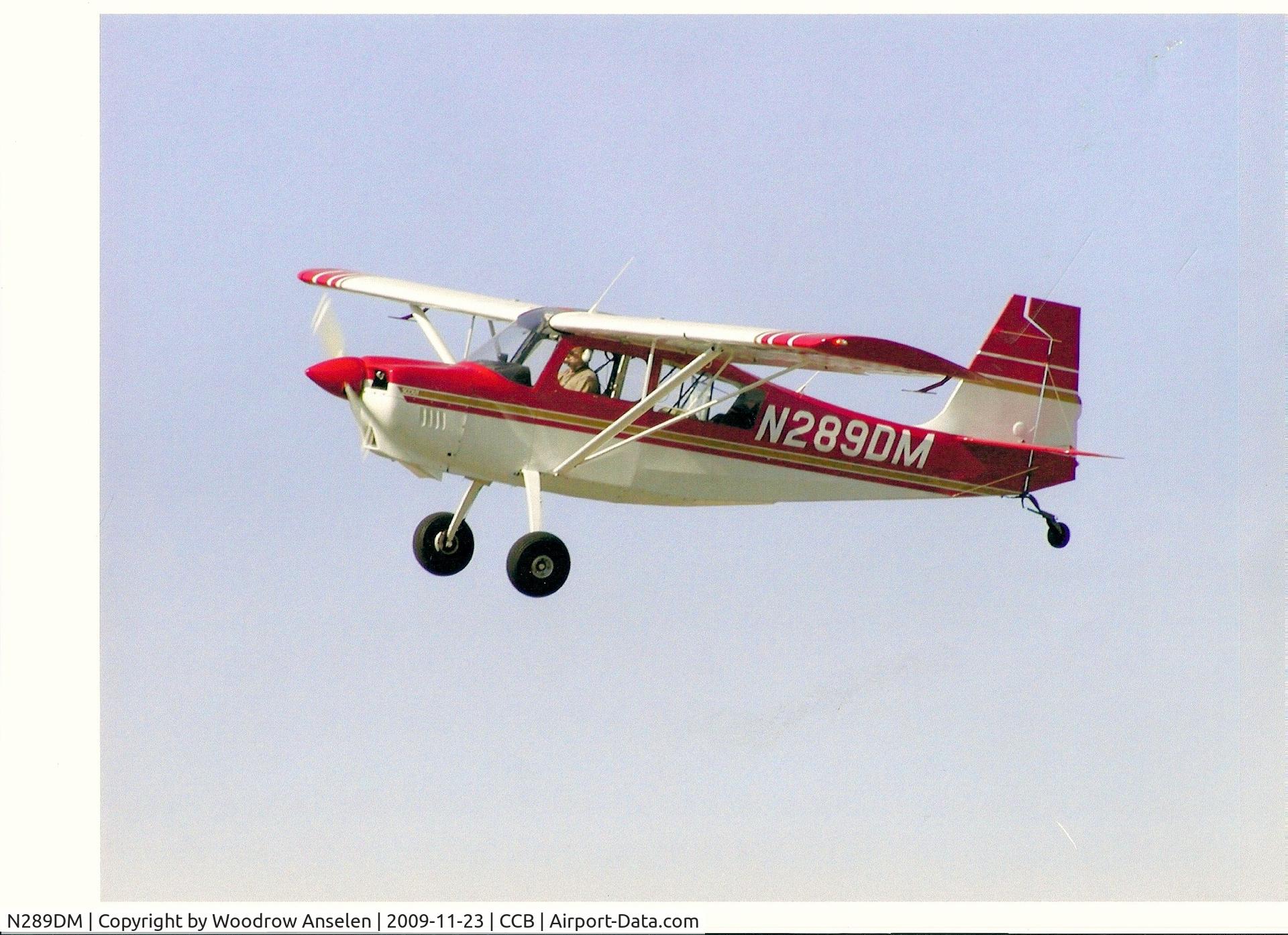 N289DM, 1998 American Champion 8GCBC Scout C/N 401-98, First Flight after purchase. February 1999.