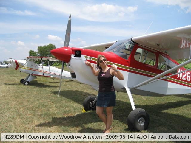 N289DM, 1998 American Champion 8GCBC Scout C/N 401-98, Corona Display day, 2010