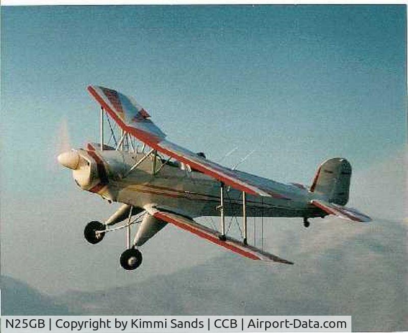 N25GB, 1954 Casa (Buckner) Jungmann BU-131E C/N E3B-372, Low Pass Cable Airport, 1995.