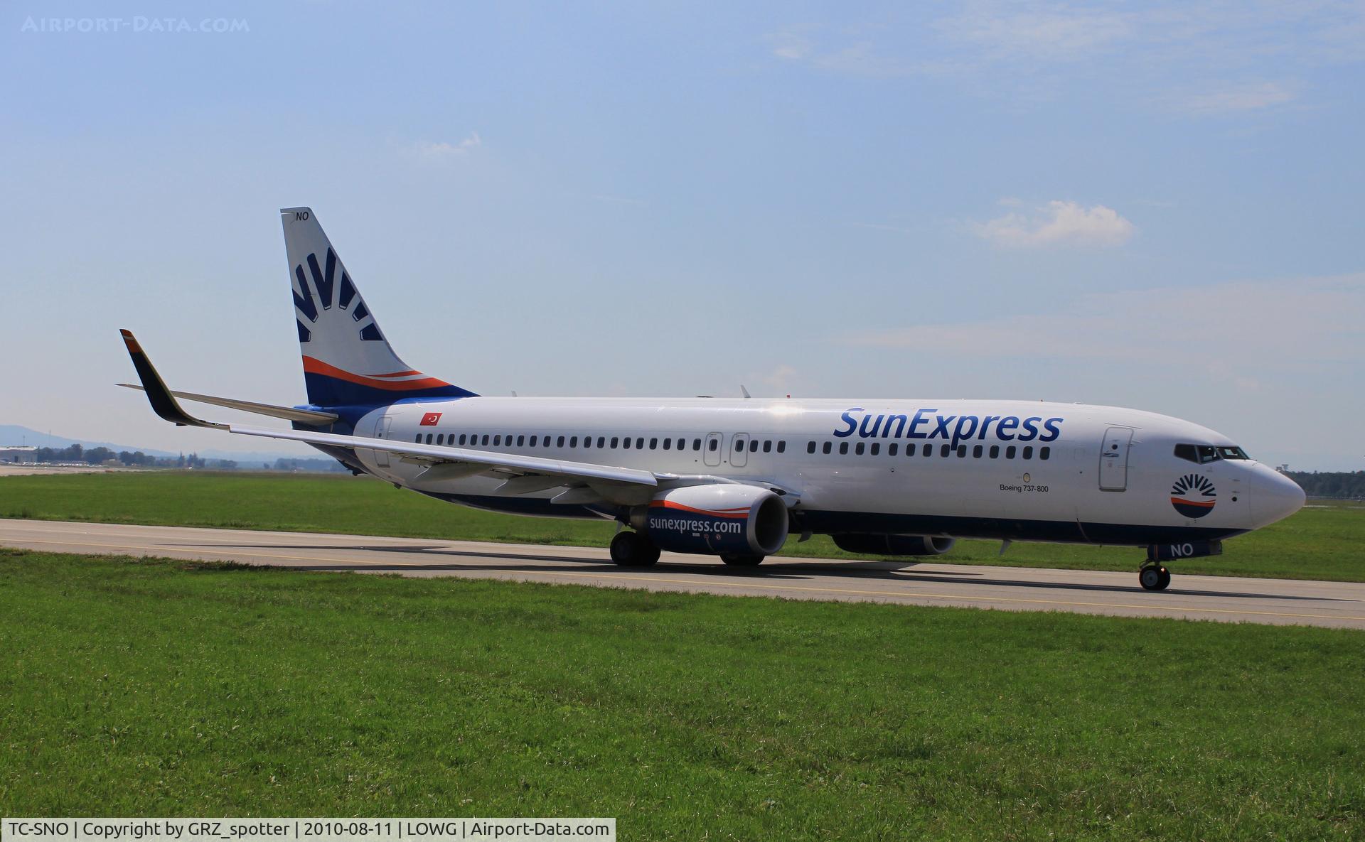 TC-SNO, 2010 Boeing 737-8HC C/N 40776, Sun Express B738