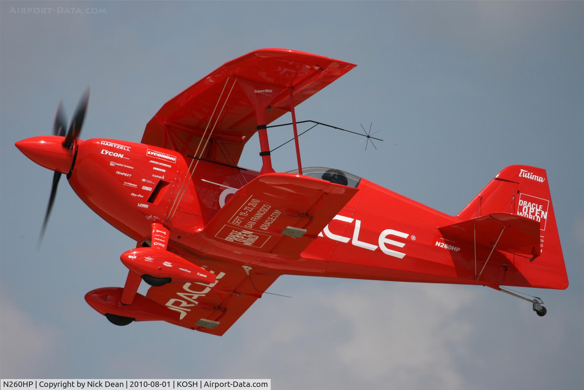 N260HP, 2010 Aviat Pitts S-1S C/N 0001, KOSH