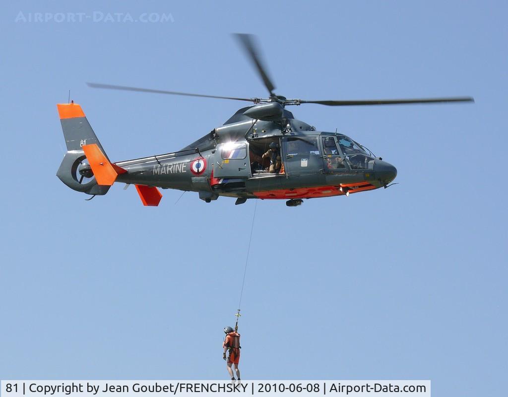 81, Aerospatiale AS-365N Dauphin C/N 6081, Eurocopter AS-365N-2 Dauphin 2
France - Navy