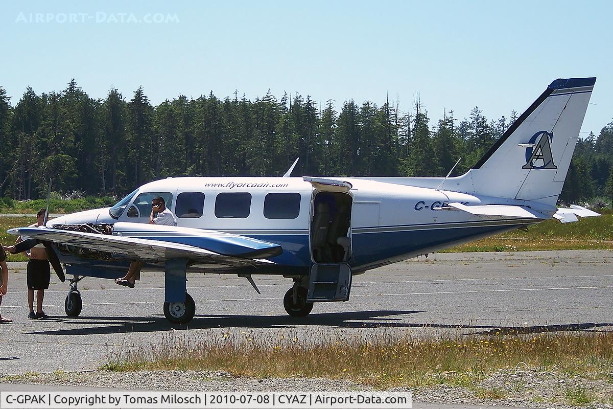 C-GPAK, 1980 Piper PA-31-350 Navajo Chieftain Chieftain C/N 31-8052070, 