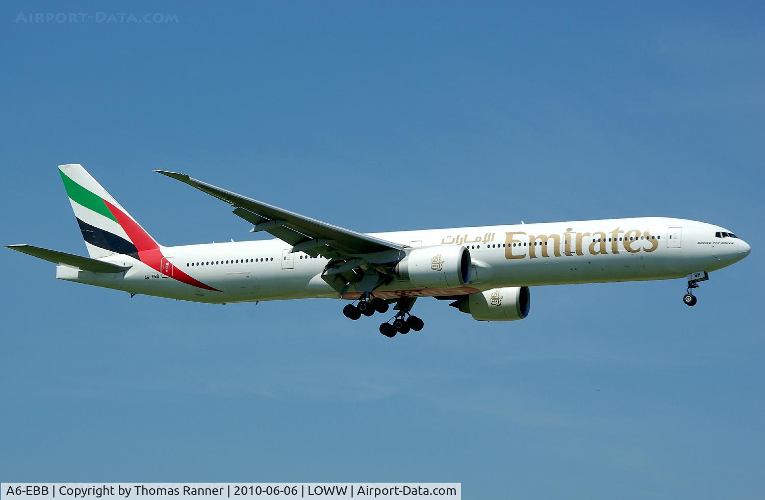 A6-EBB, 2005 Boeing 777-36N/ER C/N 32789, Emirates Boeing 777