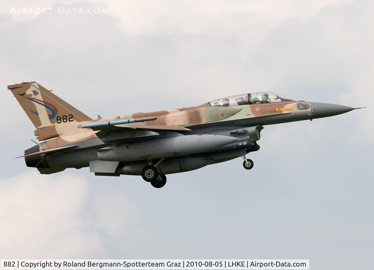 882, 1999 Lockheed Martin F-16I Sufa C/N YD-92, Lockheed Martin F-16I Sufa