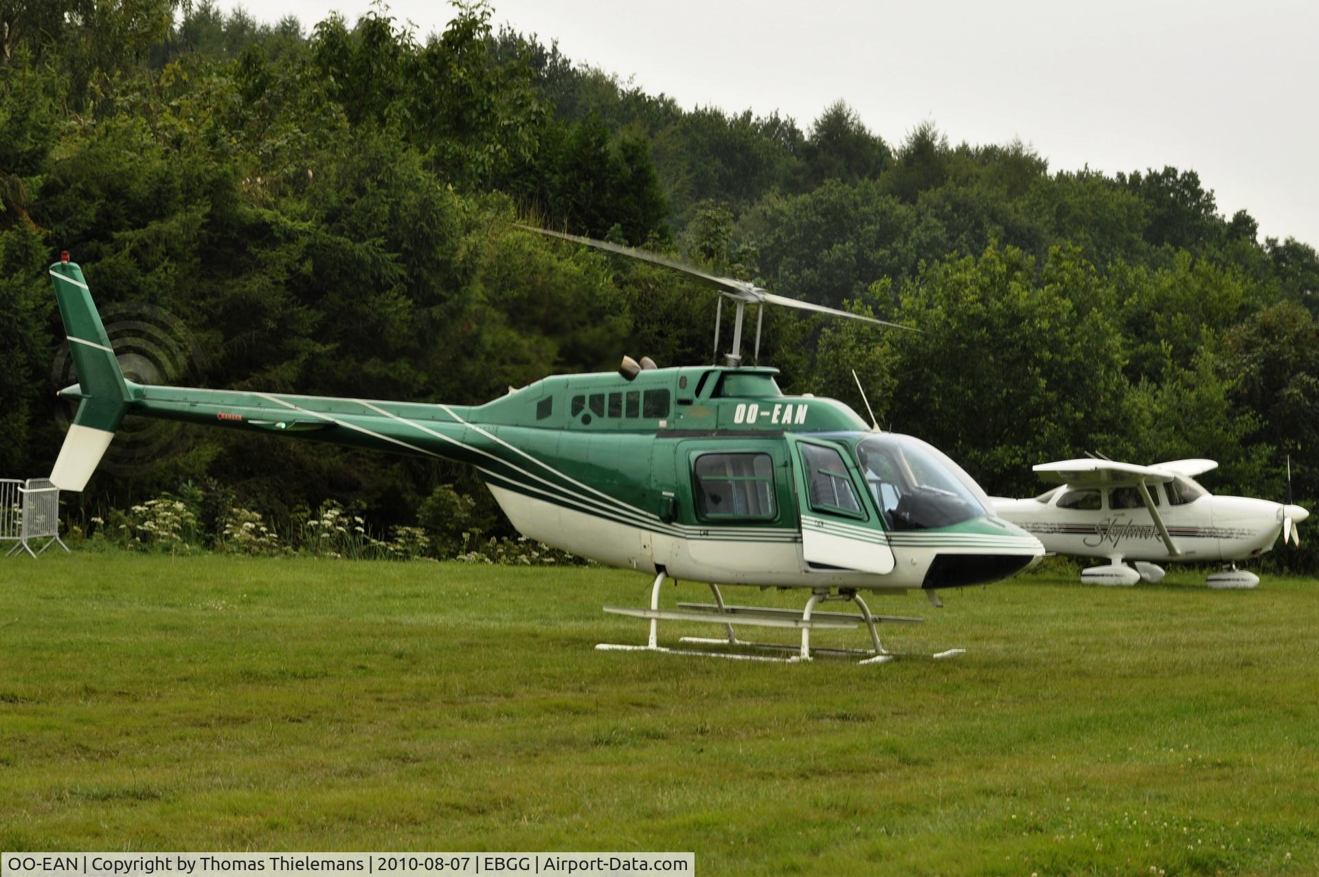 OO-EAN, 1975 Bell 206B JetRanger II C/N 1595, Opendeurdag VZP 2010
