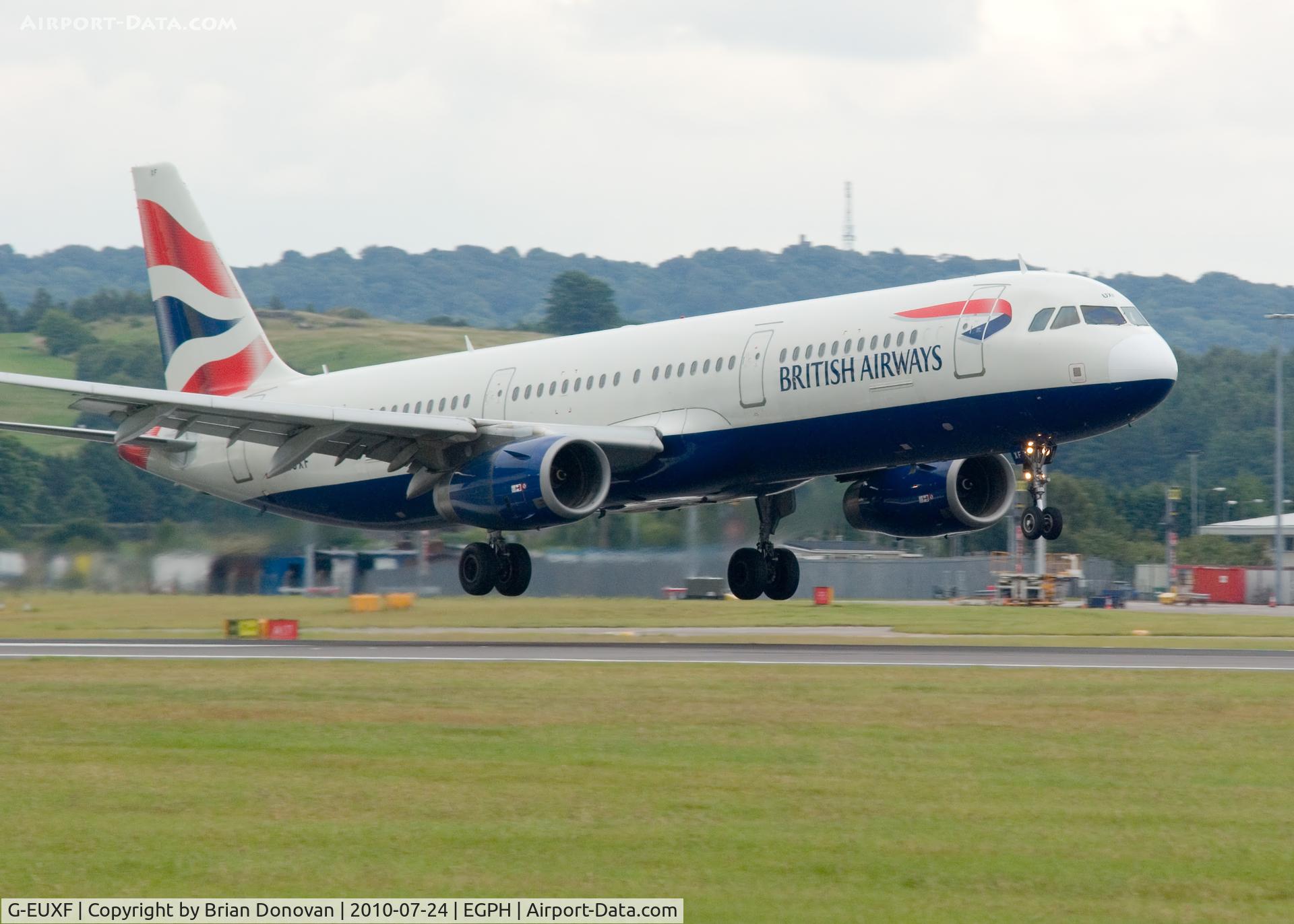 G-EUXF, 2004 Airbus A321-231 C/N 2324, British Airways