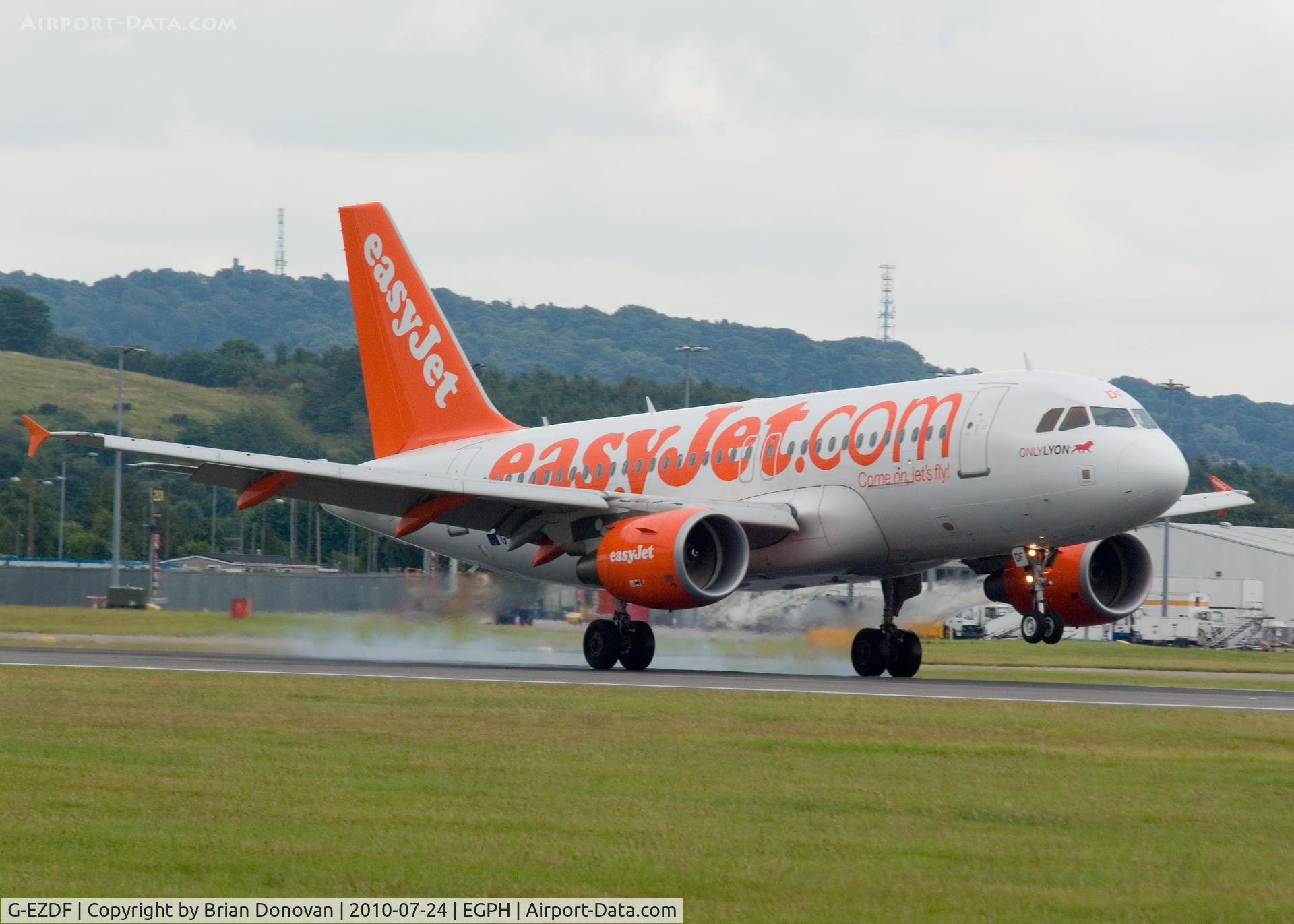 G-EZDF, 2008 Airbus A319-111 C/N 3432, Easyjet