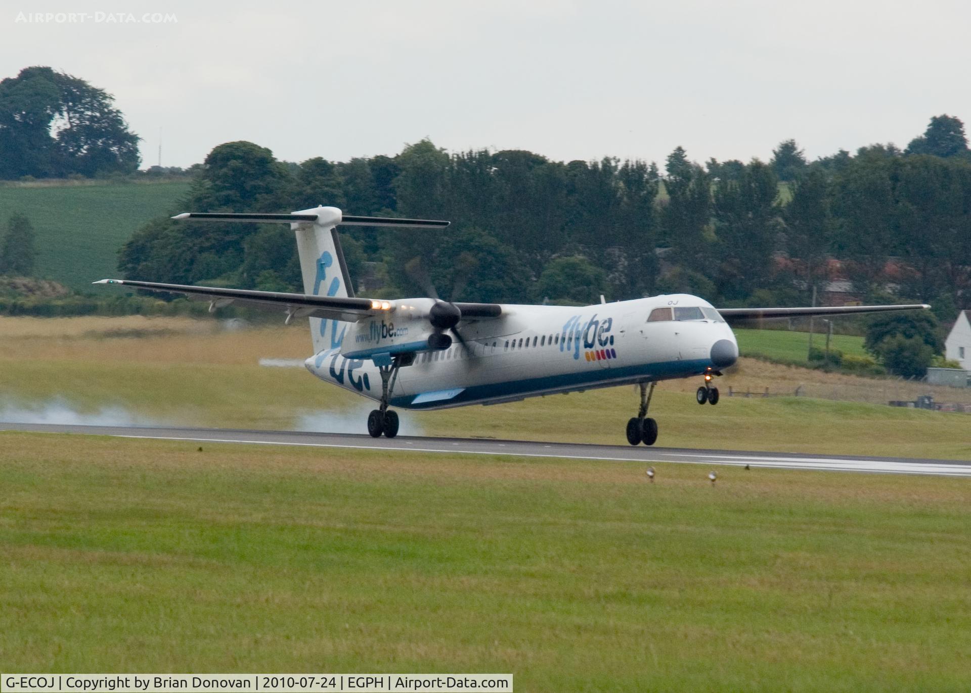 G-ECOJ, 2008 De Havilland Canada DHC-8-402Q Dash 8 C/N 4229, FlyBe