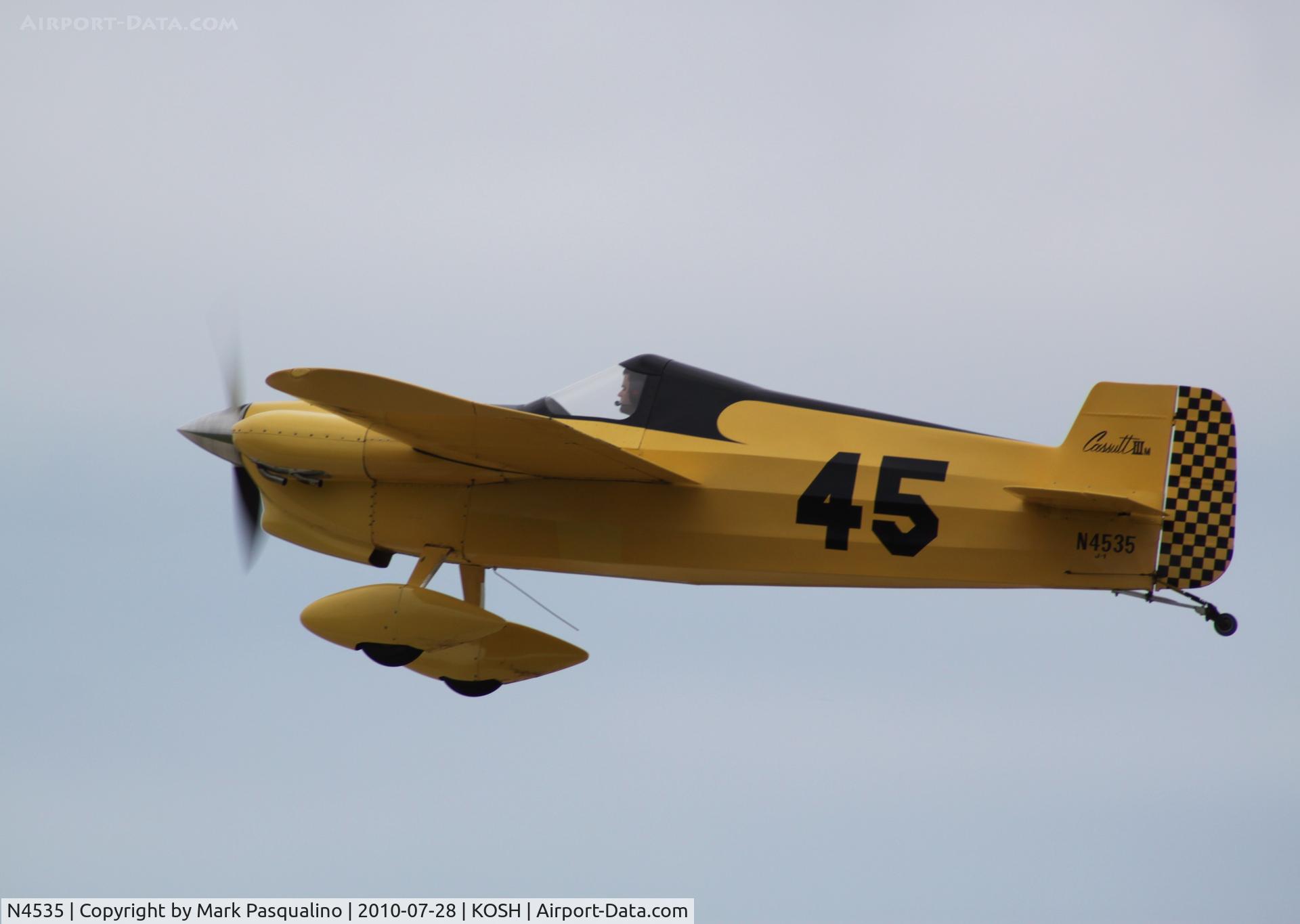 N4535, 1975 Cassutt IIIM C/N J-1, Cassutt IIIM