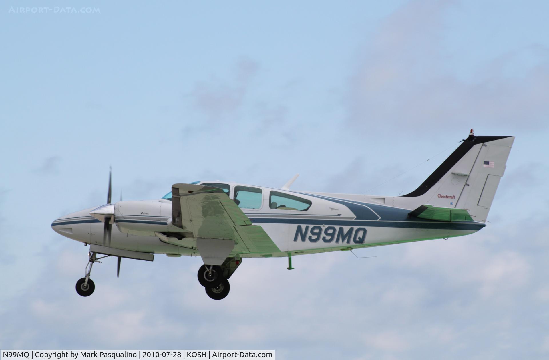 N99MQ, 1968 Beech D55 Baron C/N TE-527, Beech D55