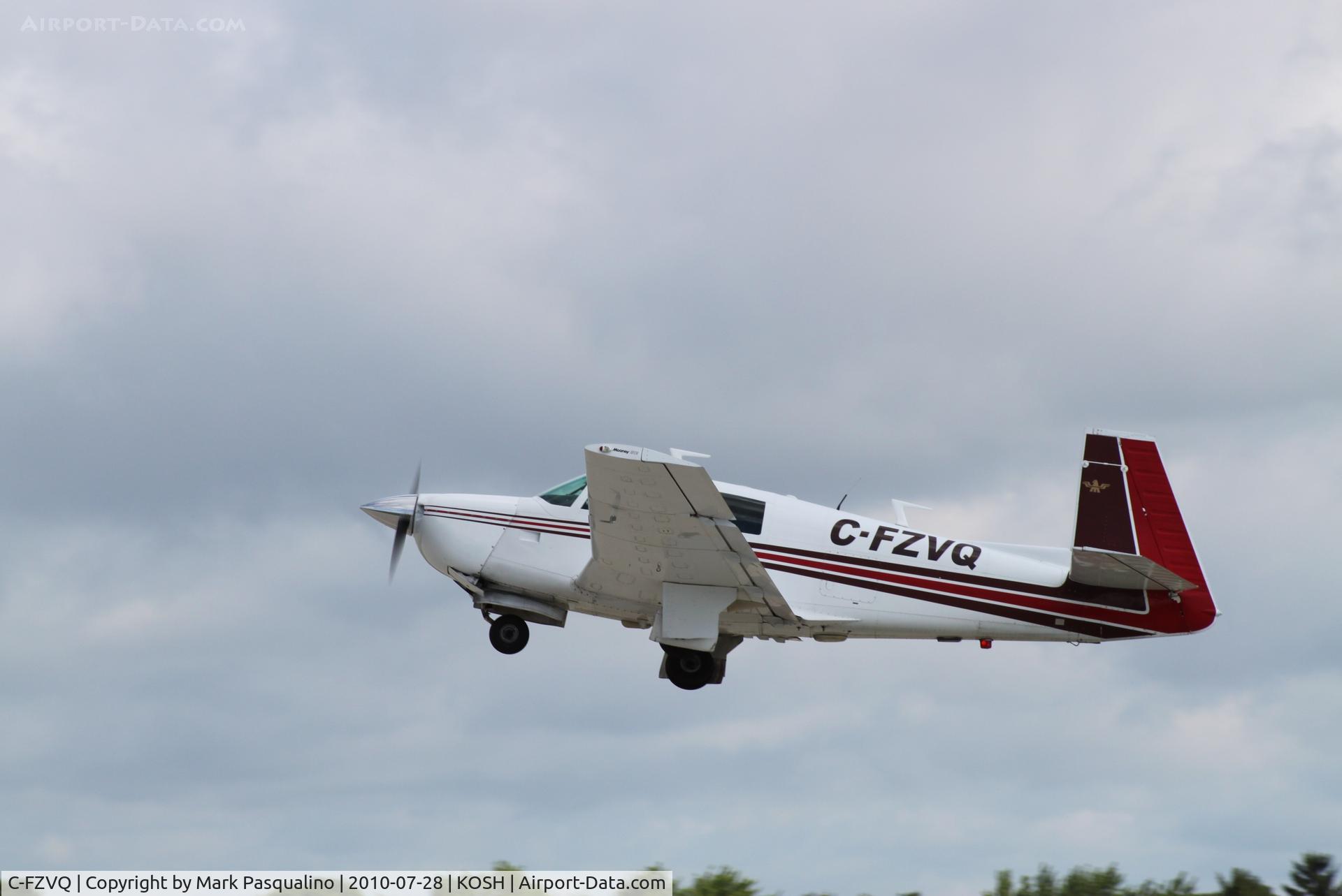 C-FZVQ, 1978 Mooney M20J 201 C/N 24-0620, Mooney M20J