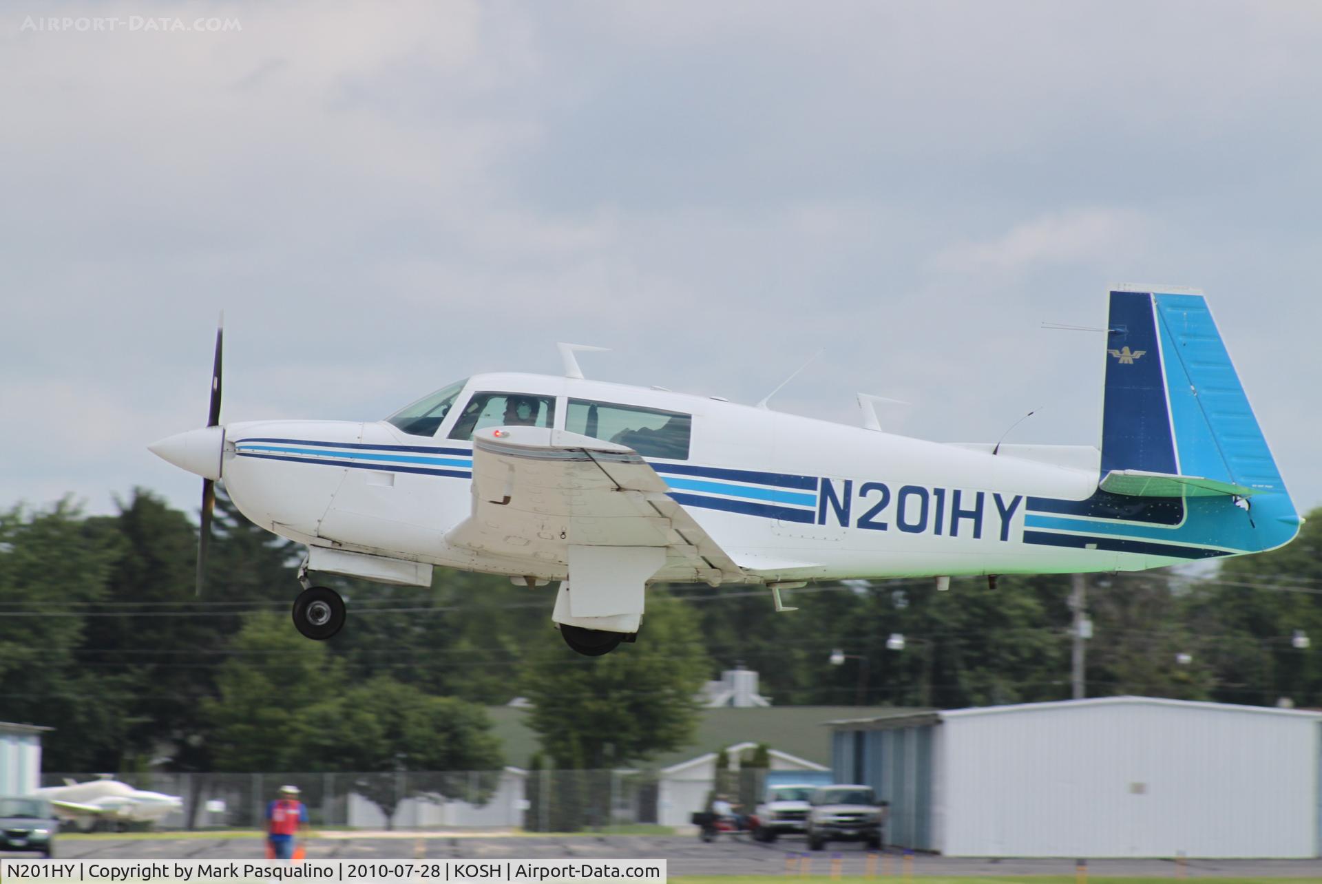 N201HY, 1977 Mooney M20J 201 C/N 24-0211, Mooney M20J