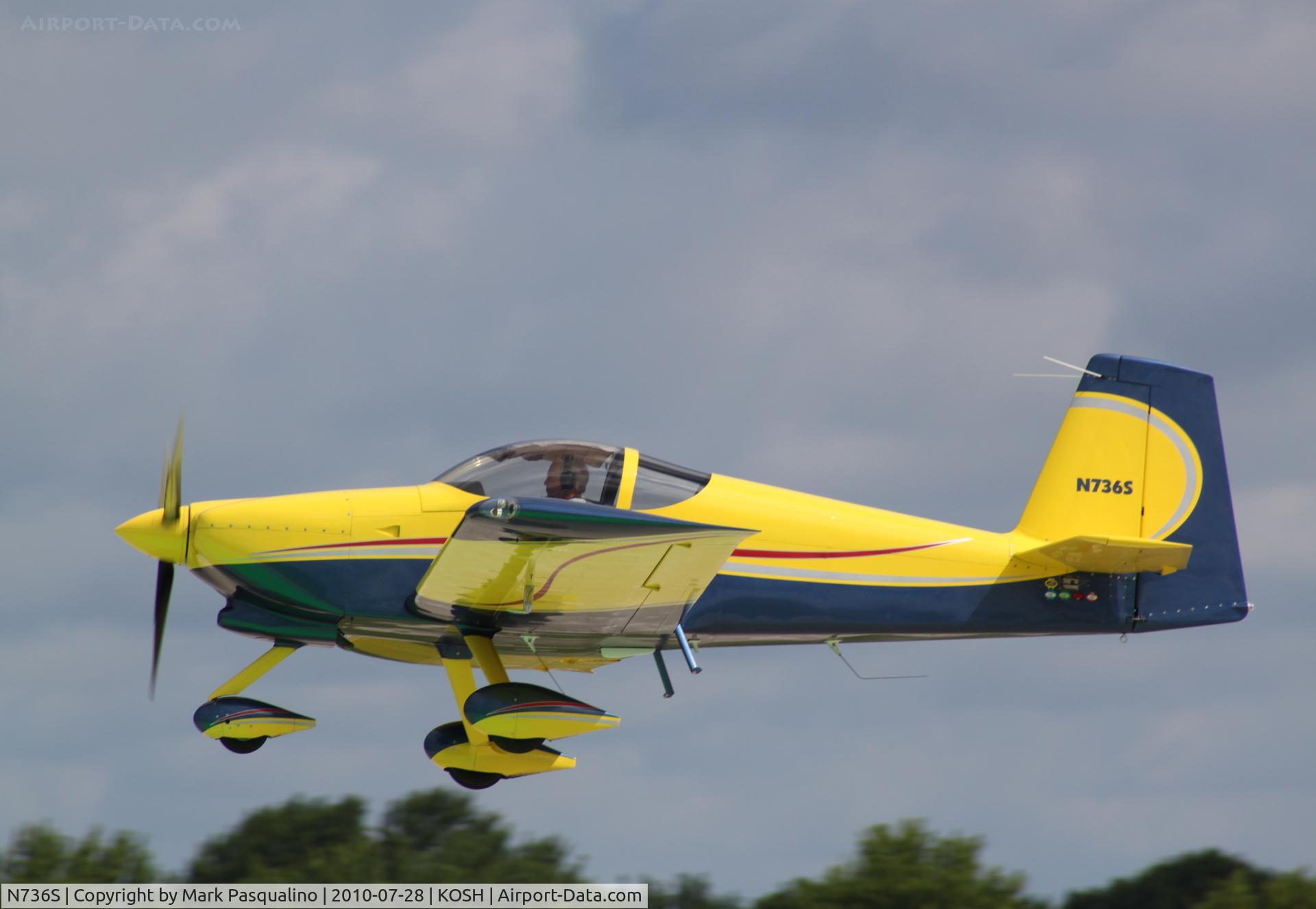N736S, 2005 Vans RV-7A C/N 70105, RV-7A