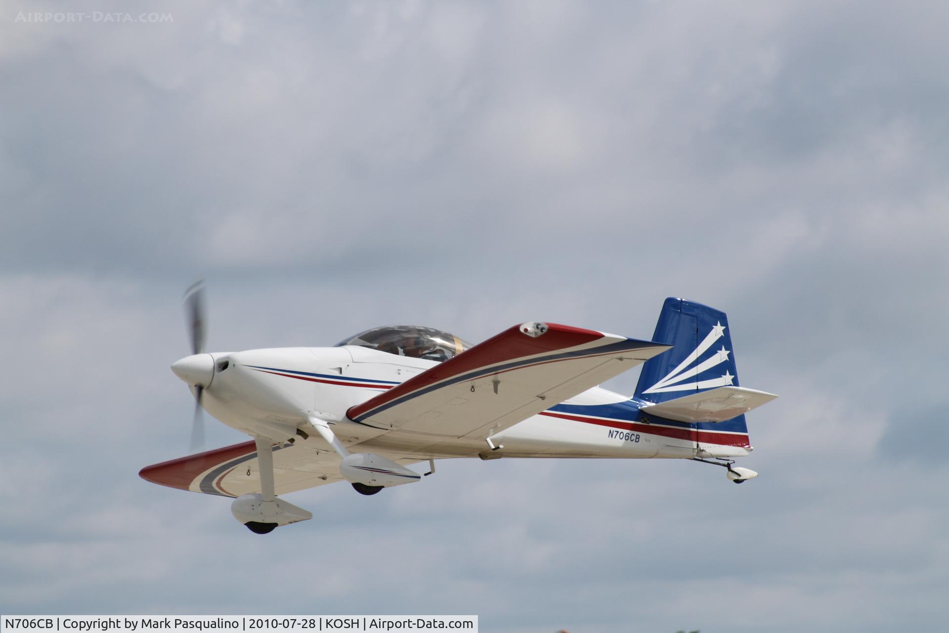 N706CB, 2008 Vans RV-7 C/N 72847, RV-7