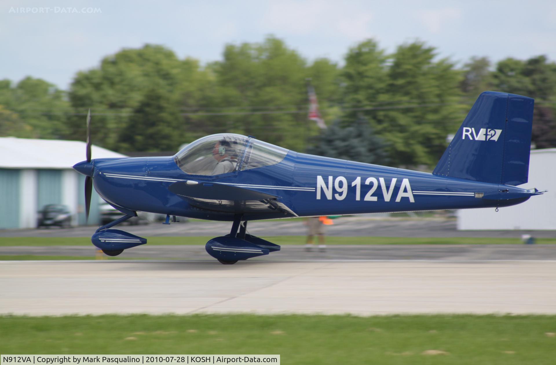 N912VA, 2018 Vans RV-12 C/N 12003, RV-12