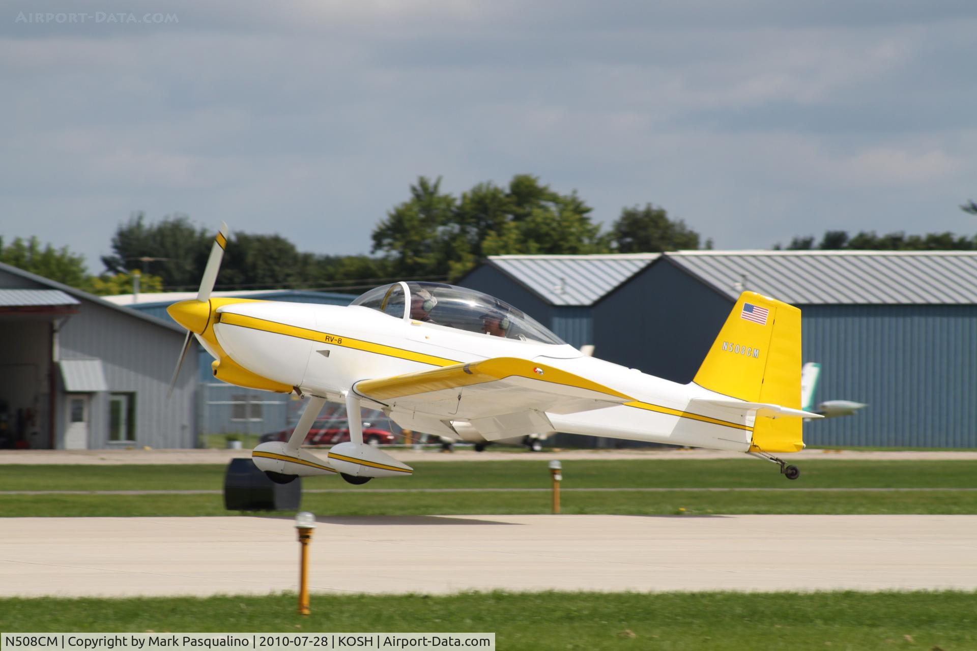 N508CM, 2000 Vans RV-8 C/N 80698, RV-8