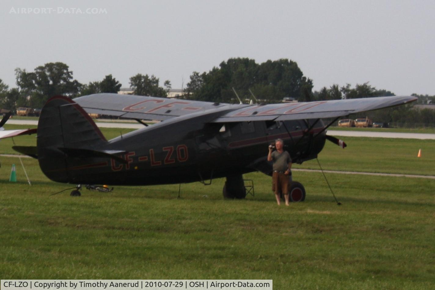 CF-LZO, 1944 Noorduyn UC-64A Norseman C/N 535, 1944 Noorduyn UC64A-ND, c/n: 535