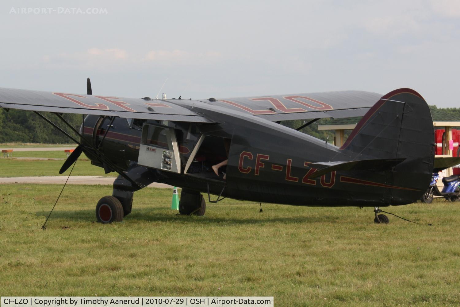 CF-LZO, 1944 Noorduyn UC-64A Norseman C/N 535, 1944 Noorduyn UC64A-ND, c/n: 535