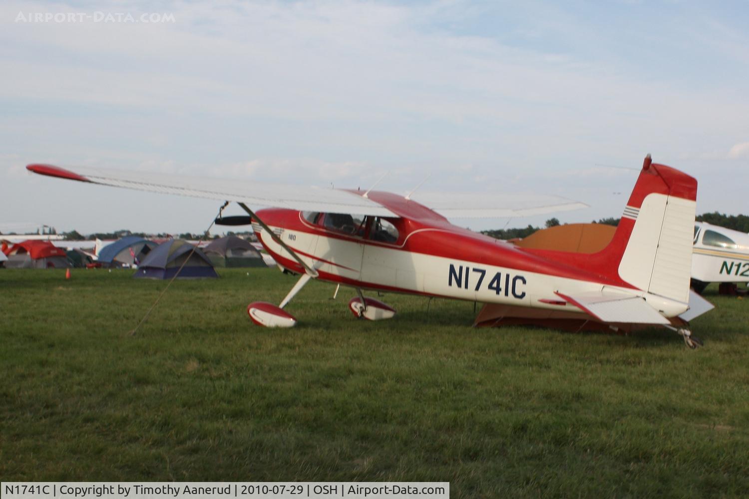 N1741C, 1953 Cessna 180 C/N 30441, 1953 Cessna 180, c/n: 30441