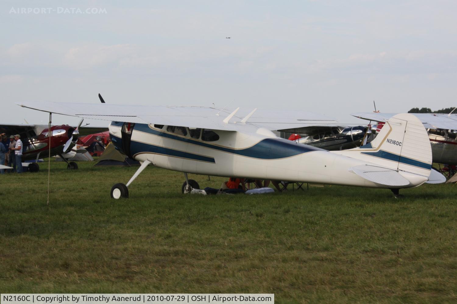 N2160C, 1954 Cessna 195B Businessliner C/N 16145, 1954 Cessna 195B, c/n: 16145