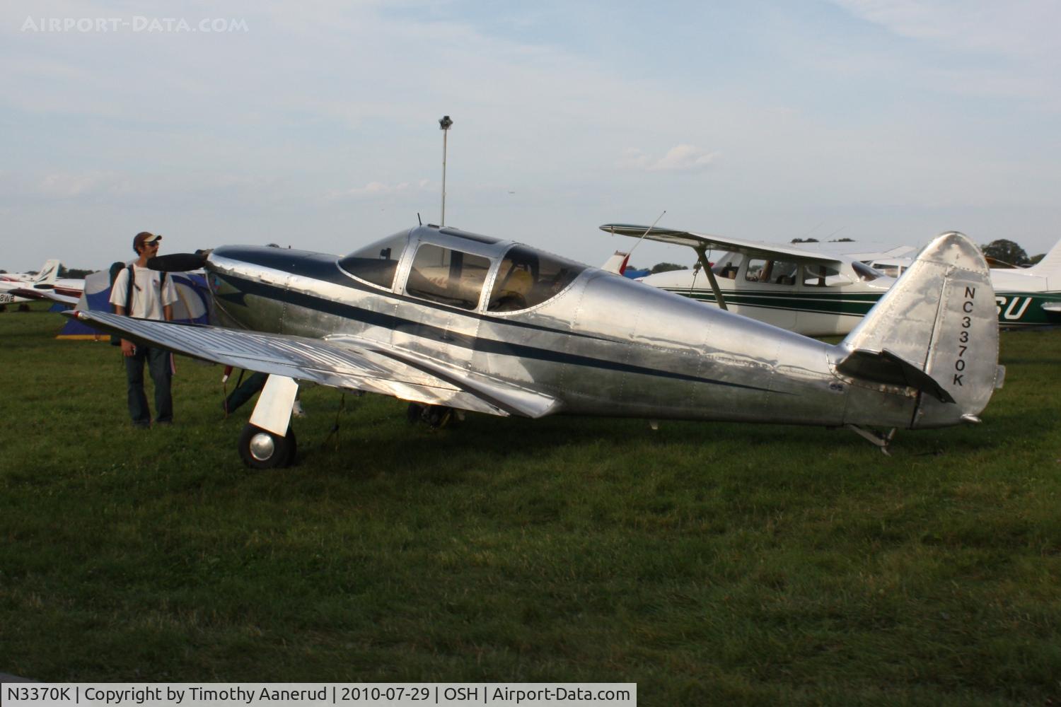 N3370K, 1946 Globe GC-1B Swift C/N 1363, 1946 Globe GC-1B, c/n: 1363