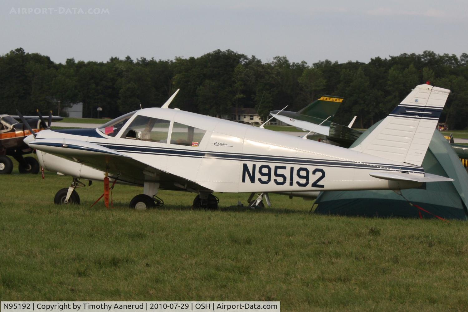 N95192, 1969 Piper PA-28-140 C/N 28-25837, 1969 Piper PA-28-140, c/n: 28-25837