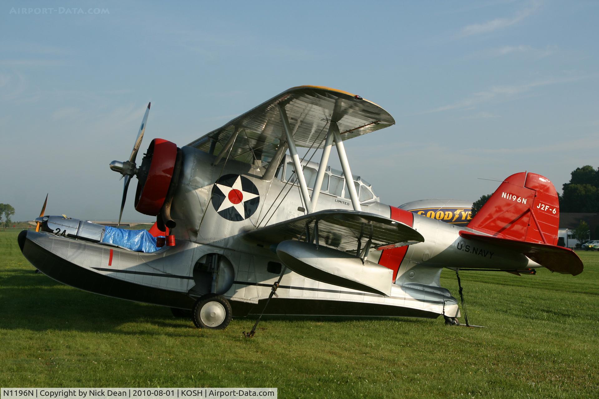 N1196N, 1944 Grumman J2F-6 Duck C/N 36976, KOSH