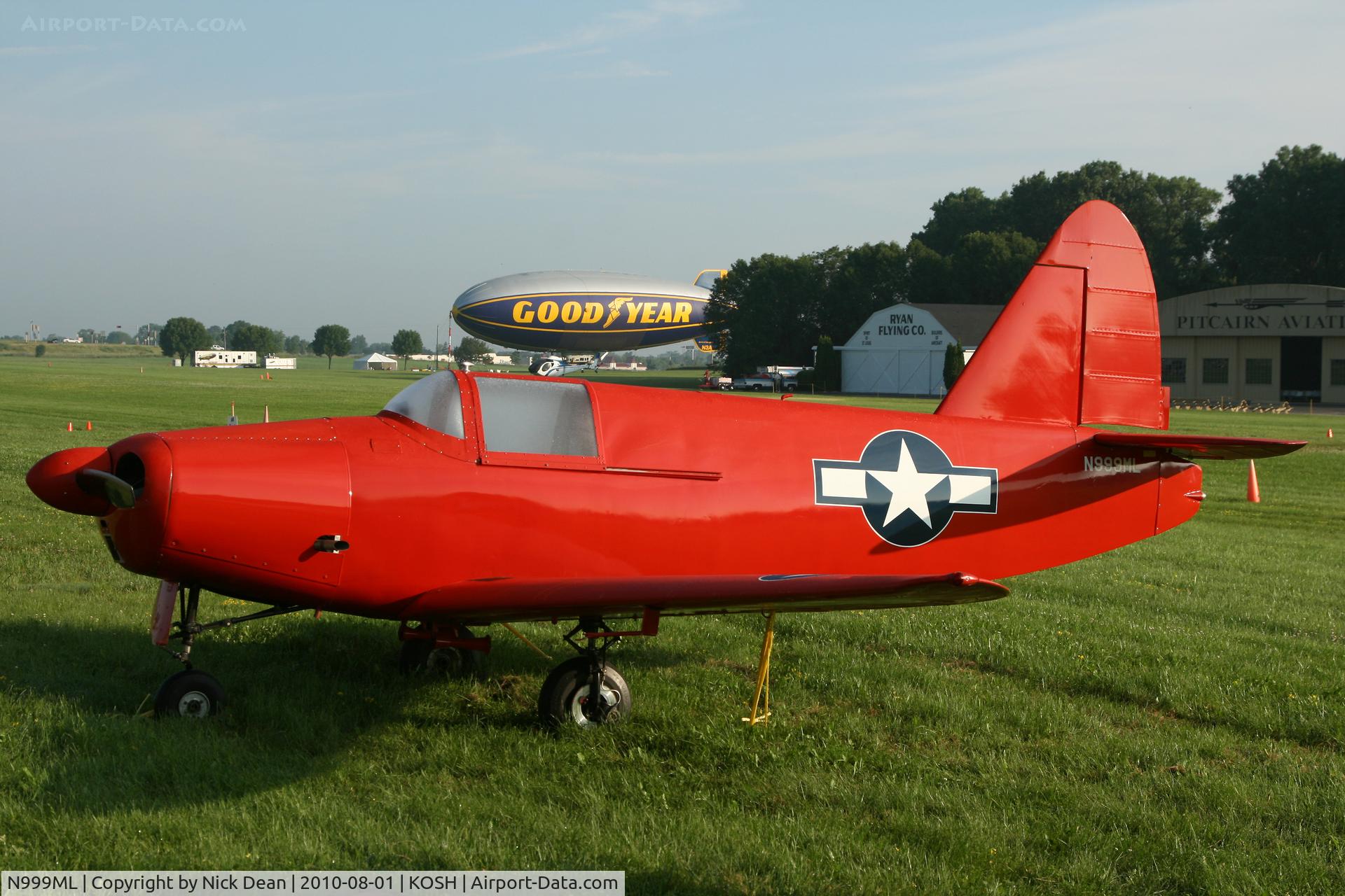 N999ML, 1944 Culver PQ-14B C/N 44-68334, KOSH The c/n is unknown for this aircraft once again the military serial number is mistaken for the C/N