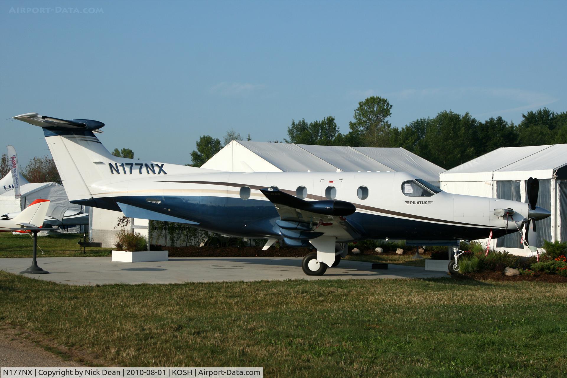 N177NX, 2009 Pilatus PC-12/47E C/N 1177, KOSH