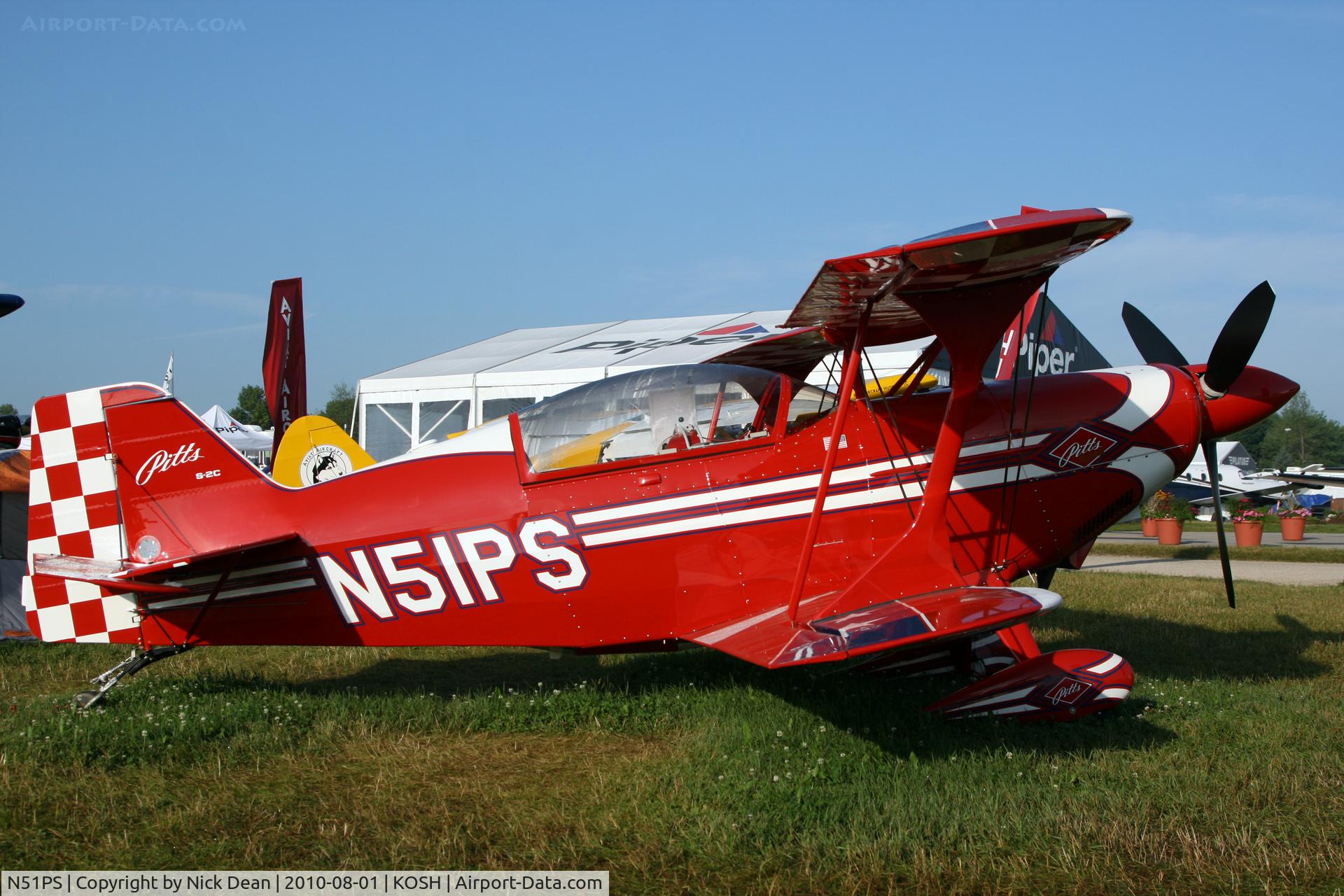 N51PS, 2008 Aviat Pitts S-2C Special C/N 6087, KOSH