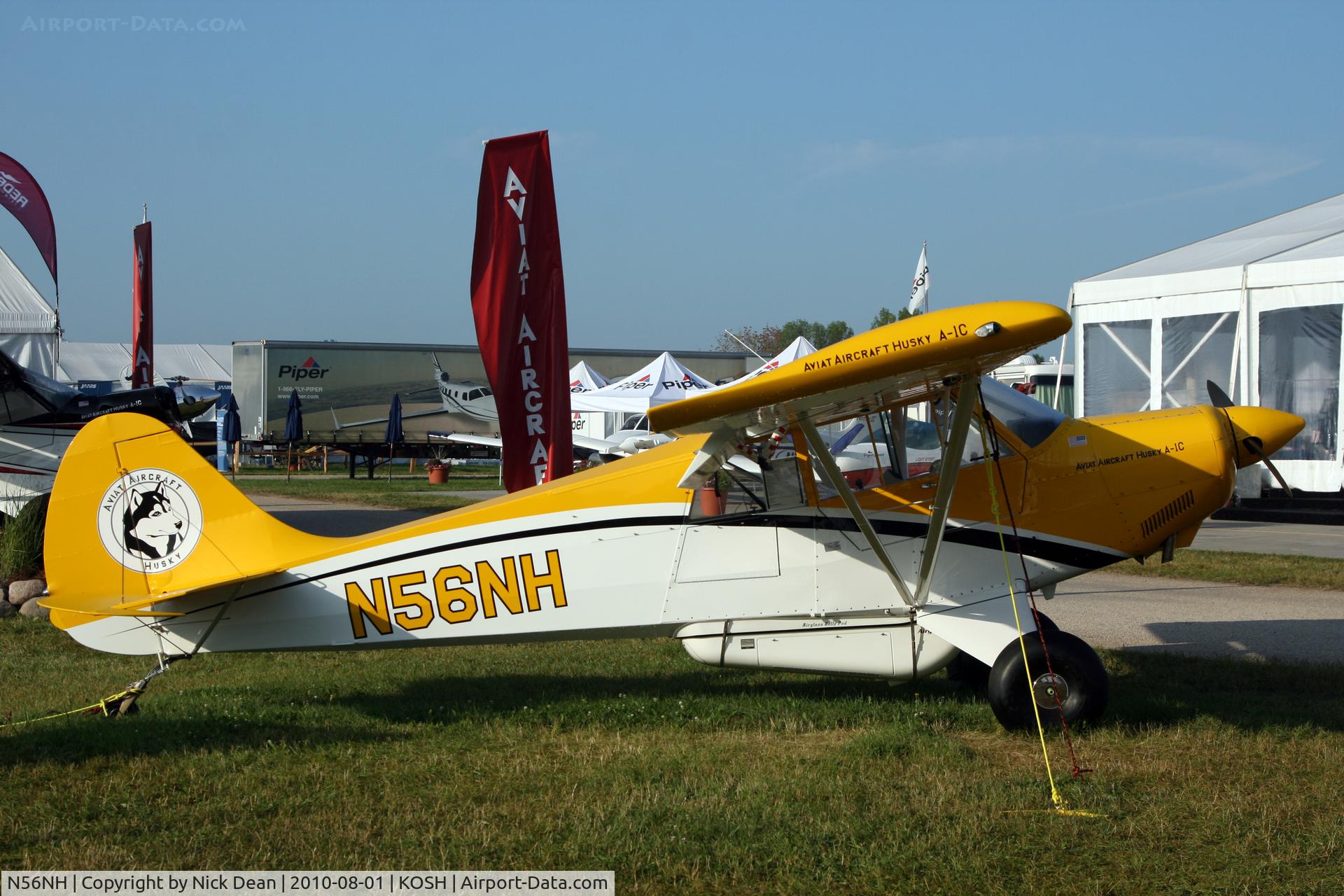 N56NH, Aviat A-1C-180 Husky C/N 3097, KOSH