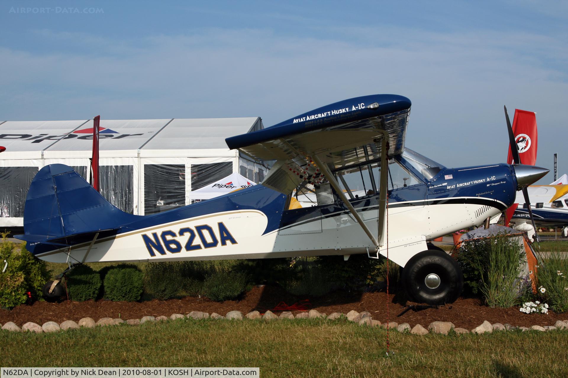 N62DA, Aviat A-1C-180 Husky C/N 3101, KOSH