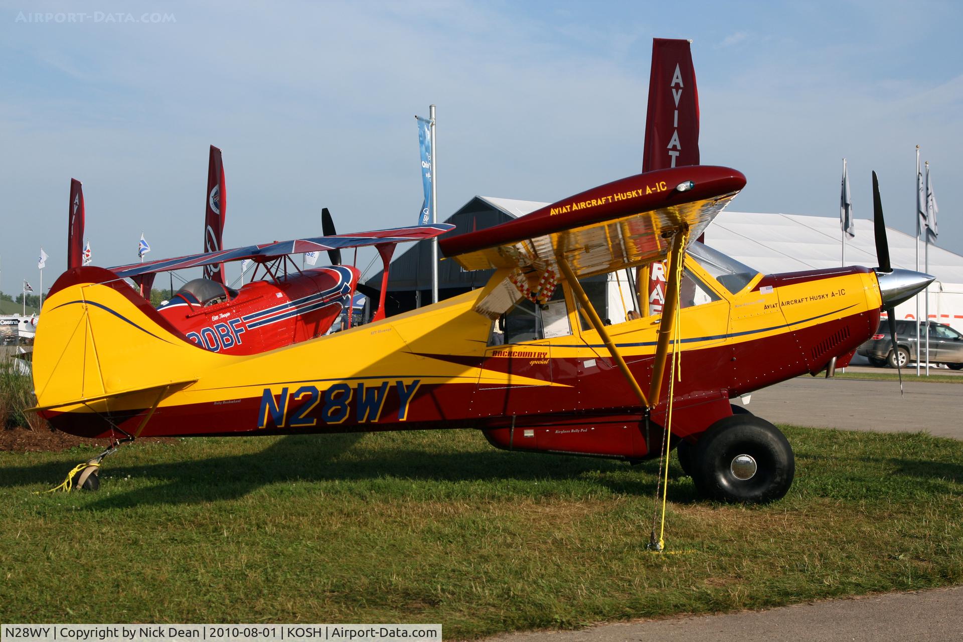 N28WY, 2010 Aviat A-1C-180 Husky C/N 3103, KOSH