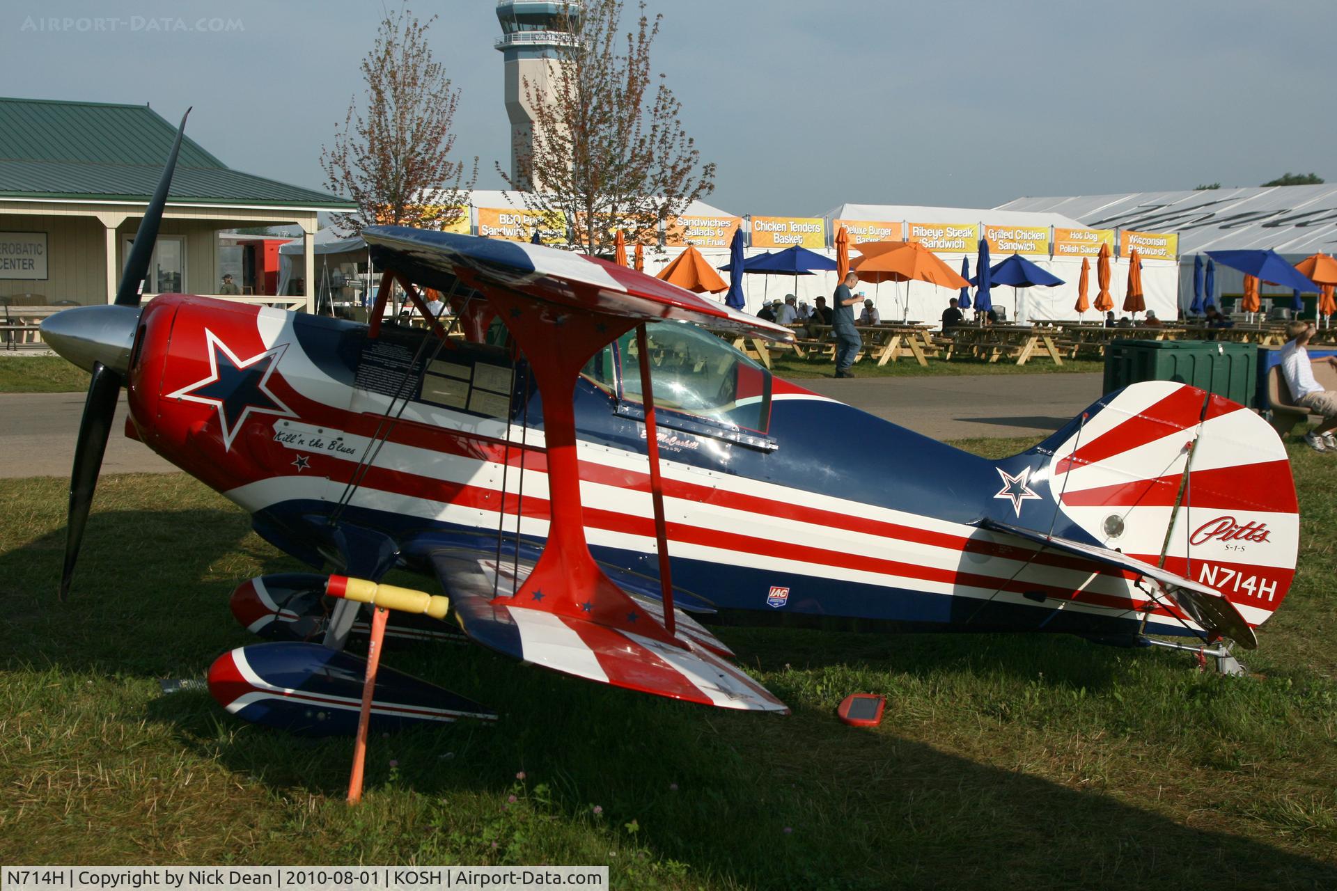 N714H, 1967 Pitts S-1S Special C/N 15P, KOSH