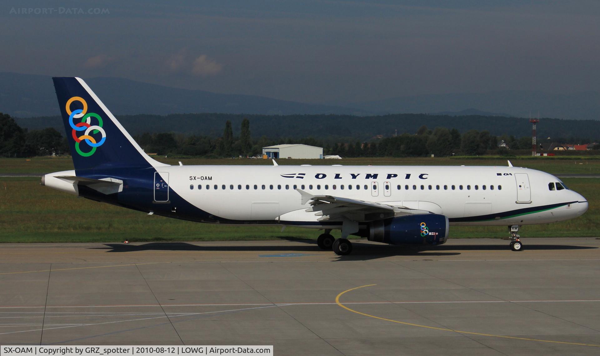 SX-OAM, 2009 Airbus A320-232 C/N 3990, Olympic A320