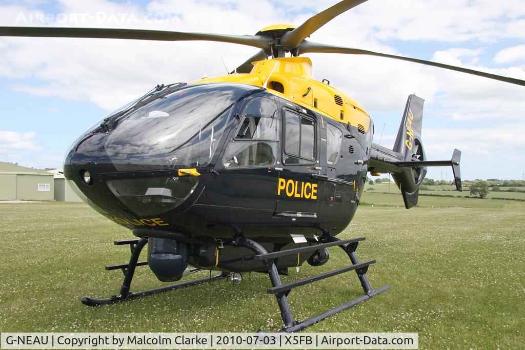G-NEAU, 2004 Eurocopter EC-135T-2 C/N 0333, Eurocopter EC-135T-2 (Northumbria Police Authority) at Fishburn Airfield in July 2010.