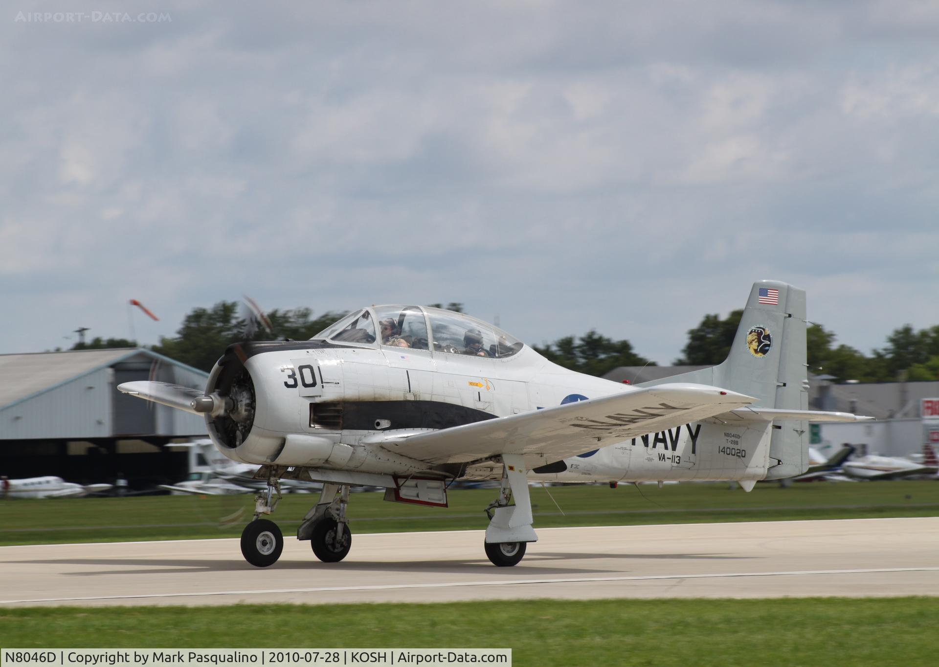 N8046D, 1954 North American T-28B Trojan C/N 219-19 (140020), North American T-28B