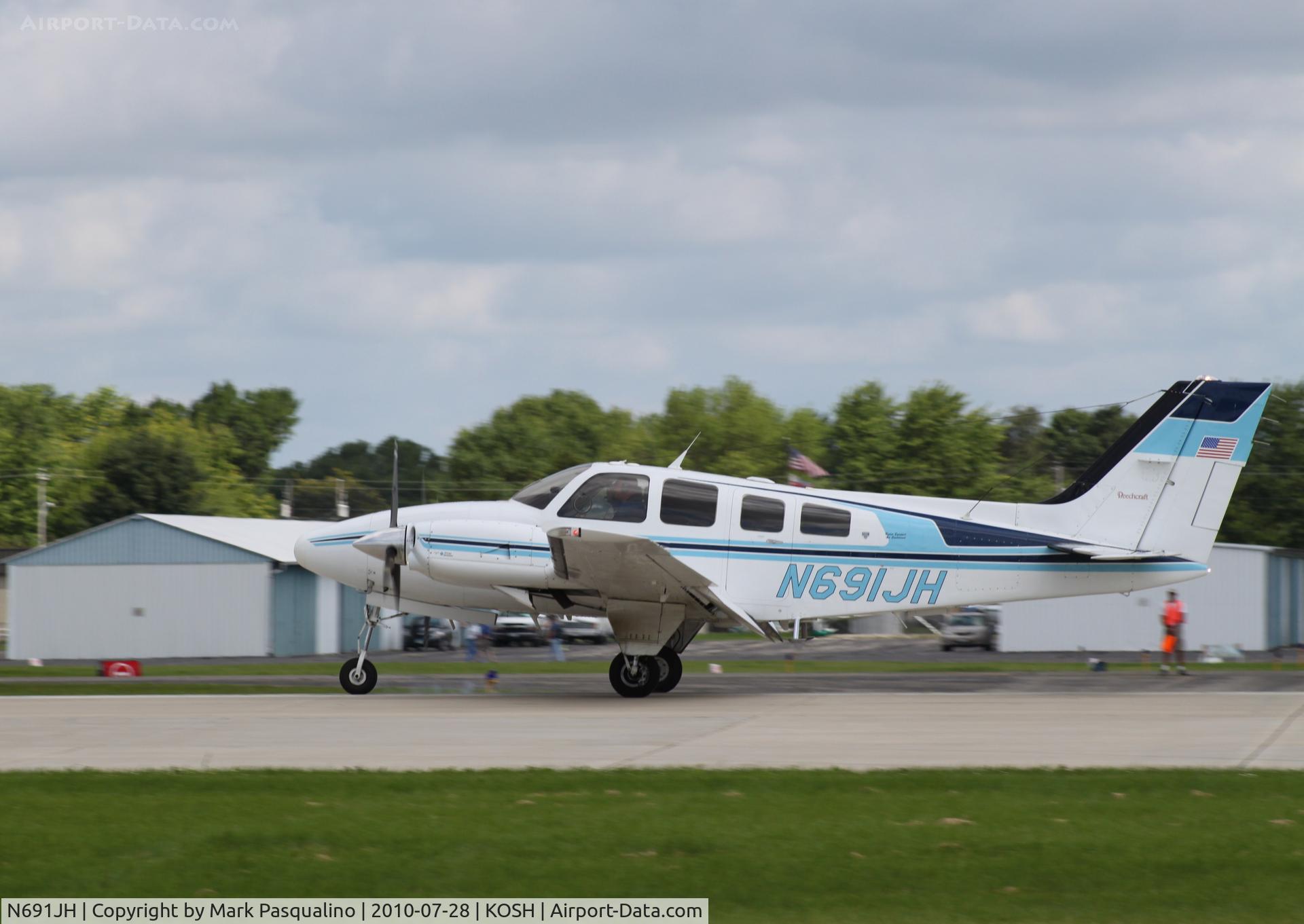 N691JH, 1985 Beech 58P Baron C/N TJ-480, Beech 58P