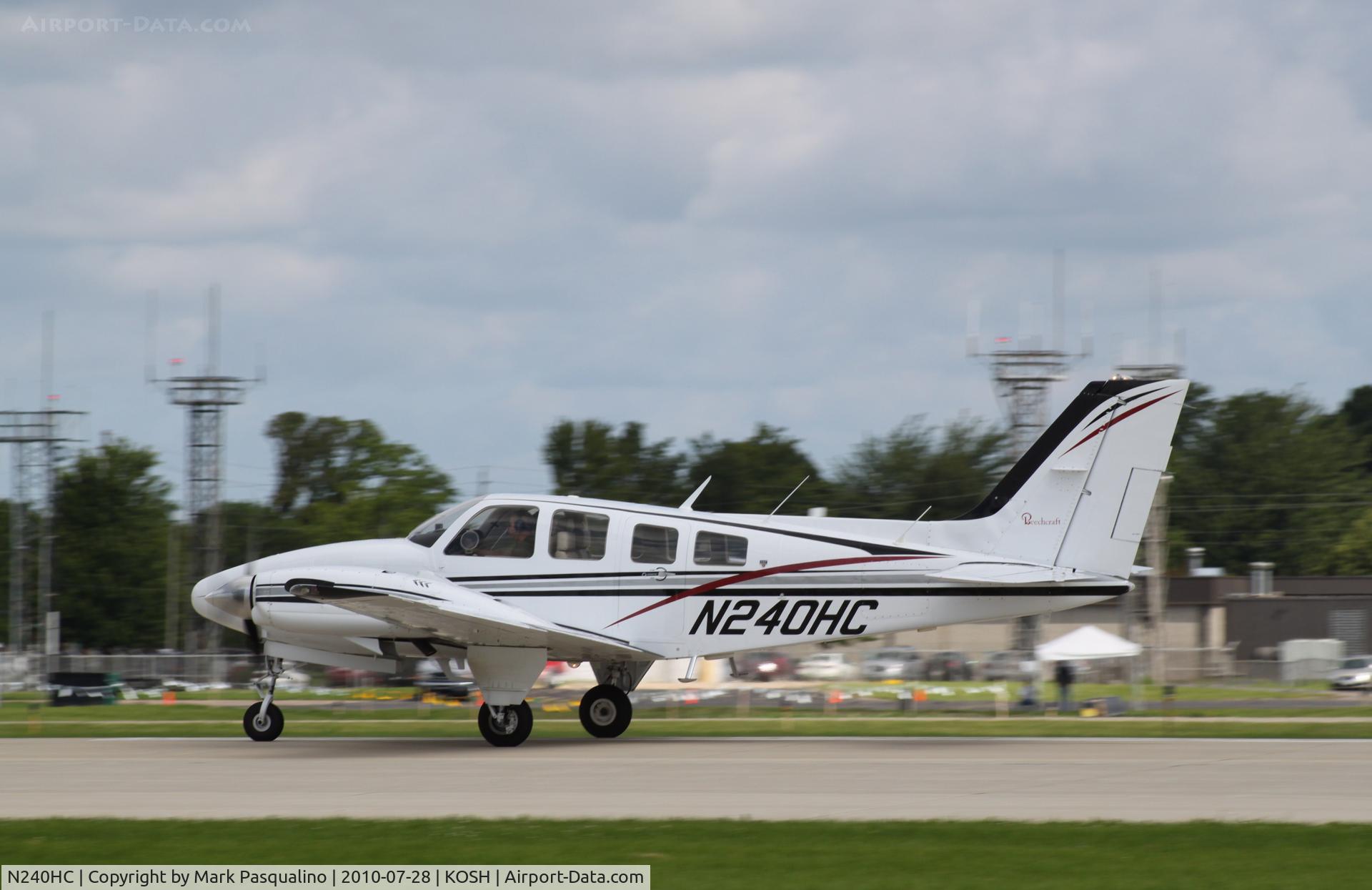 N240HC, 1979 Beech 58P Baron C/N TJ-221, Beech 58P