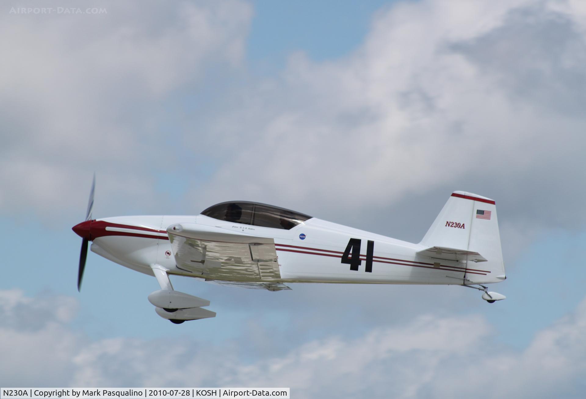 N230A, 1991 Vans RV-4 C/N 1161, RV-4