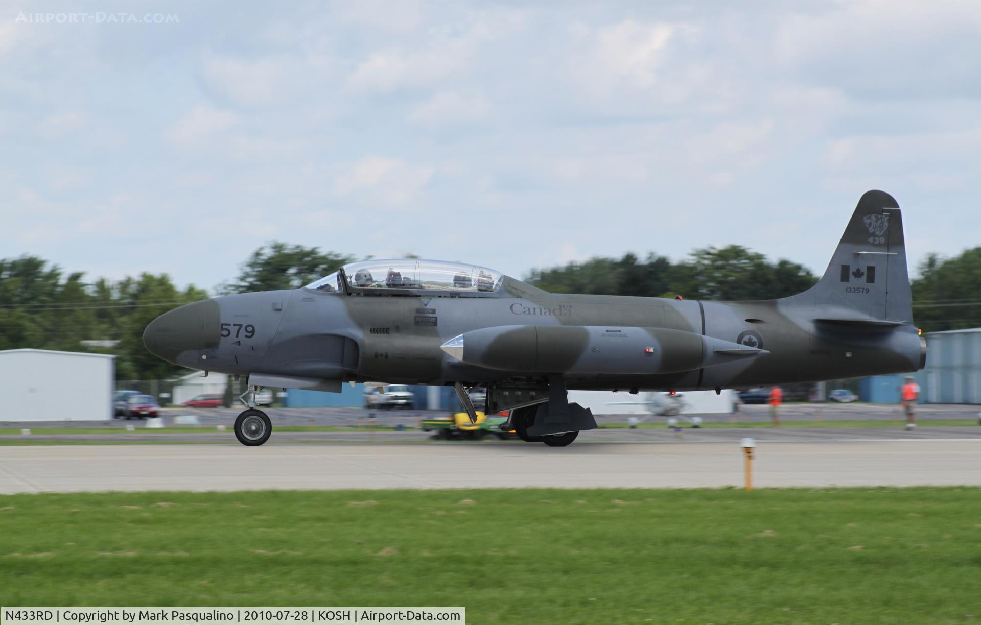 N433RD, 1952 Canadair CT-133 Silver Star C/N T33-579, Canadair CT-133