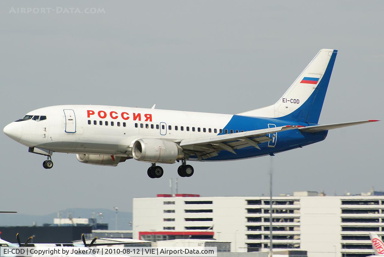 EI-CDD, 1991 Boeing 737-548 C/N 24989/1989, Rossiya