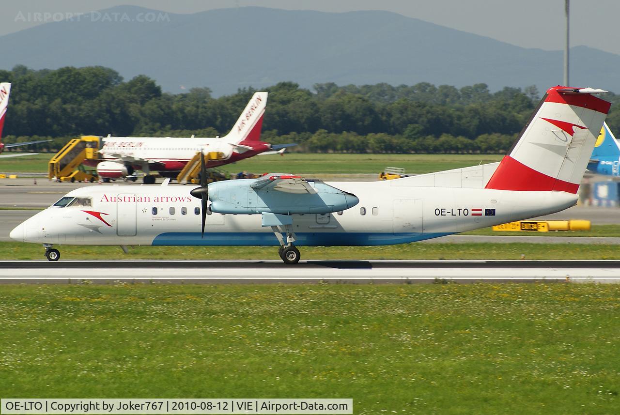 OE-LTO, 2000 De Havilland Canada DHC-8-314Q Dash 8 C/N 553, Austrian arrows