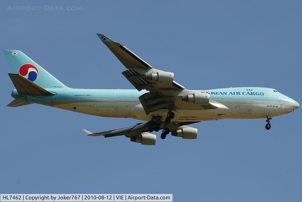 HL7462, 1997 Boeing 747-4B5F/SCD C/N 26406, Korean Air Cargo